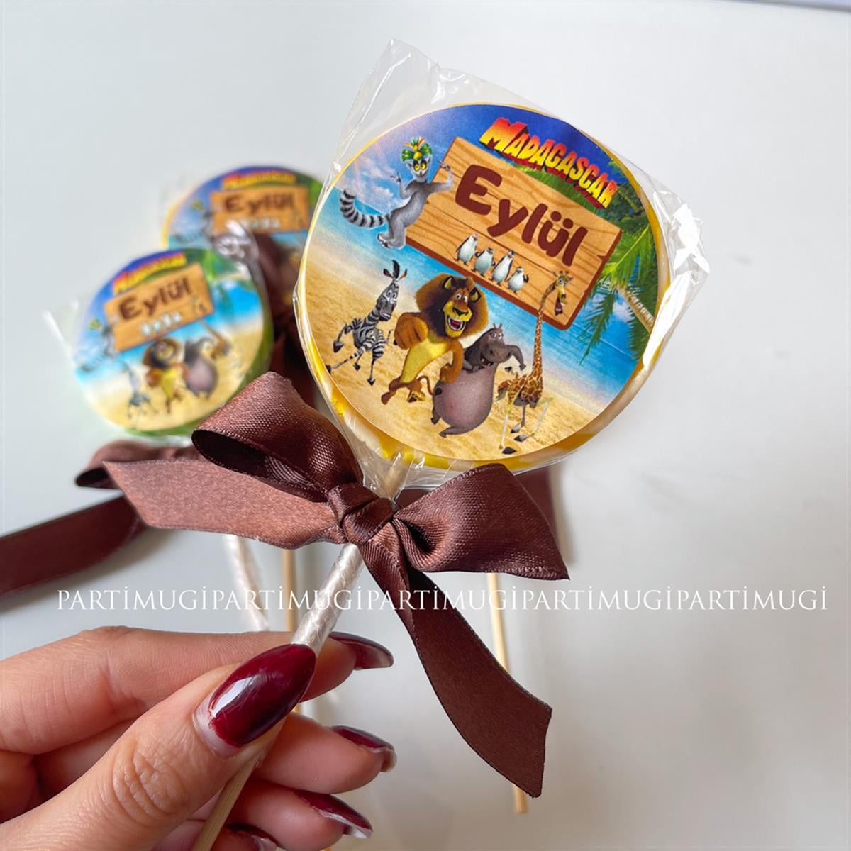 Madagaskar Temalı Hediyelik Şeker