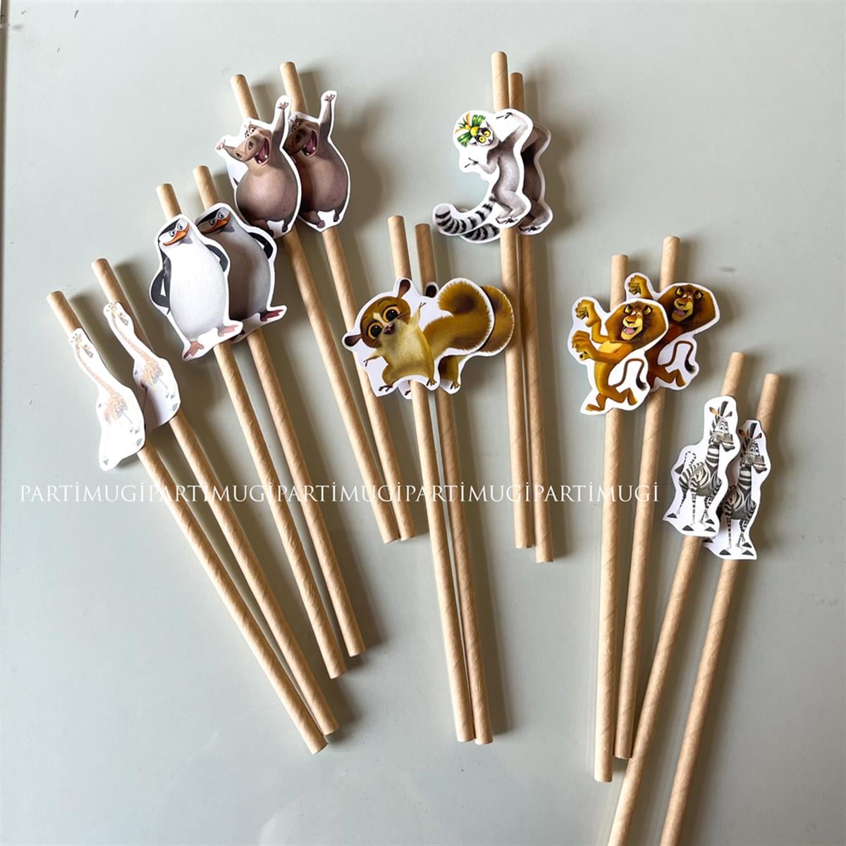Madagaskar Temalı Pipet