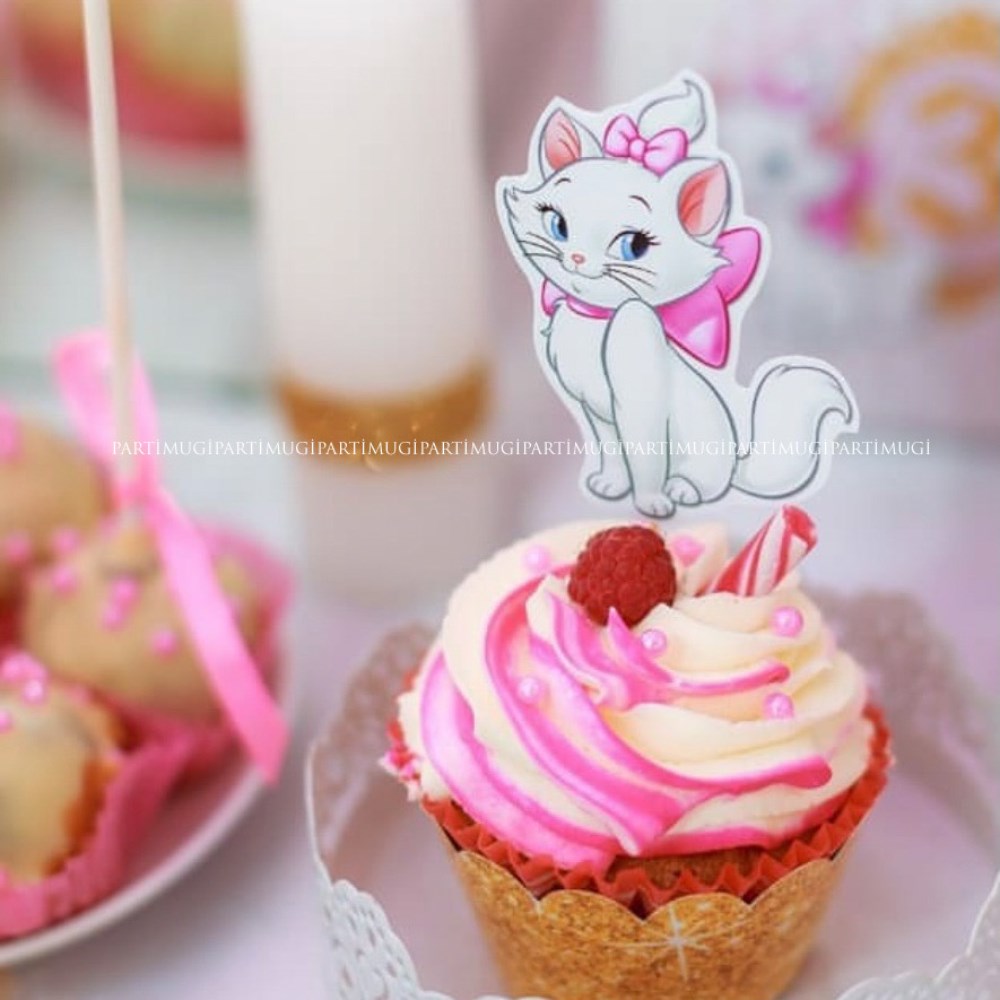 Marie Cat Temalı İkramlık Süs