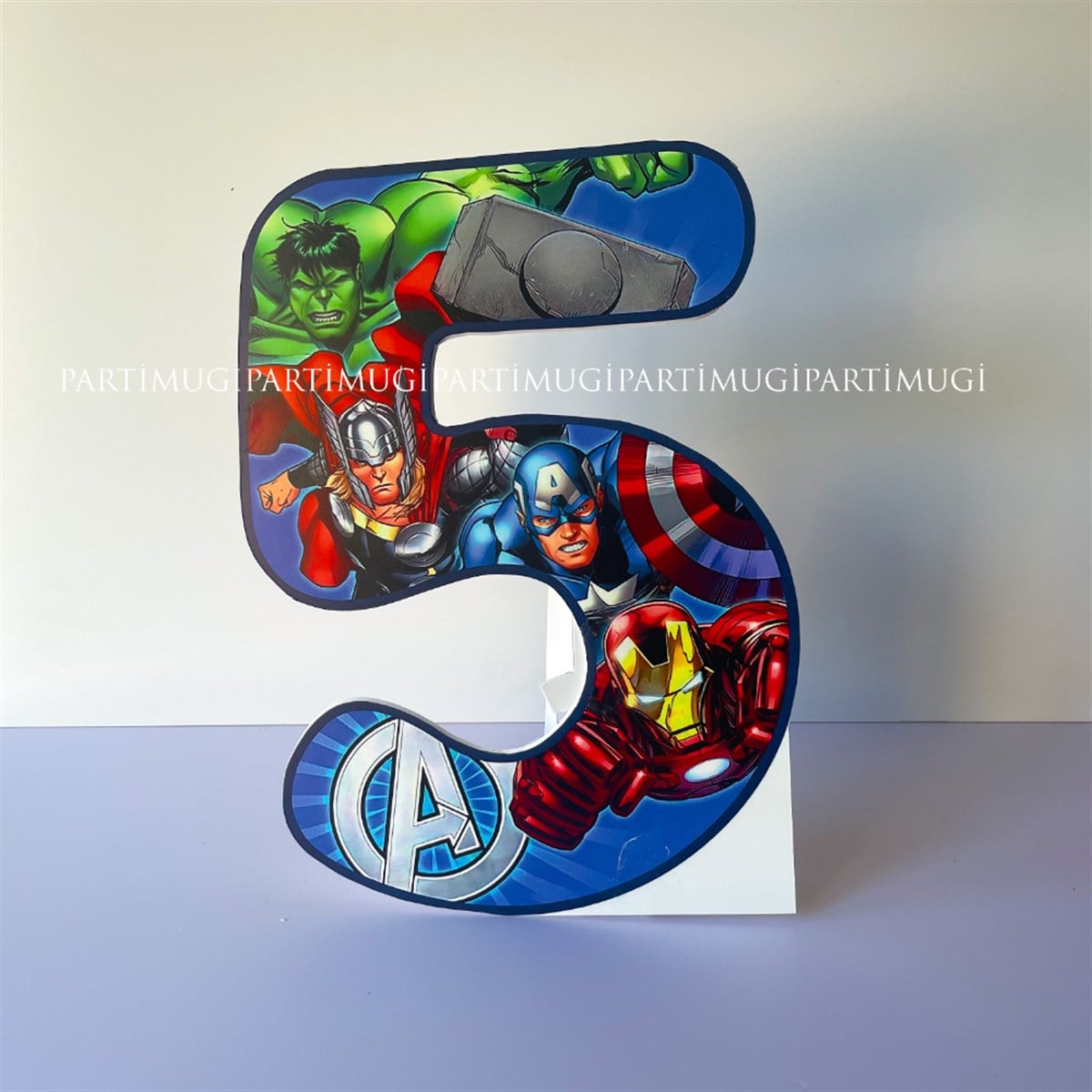 Marvel Avengers Temalı Rakam Maket