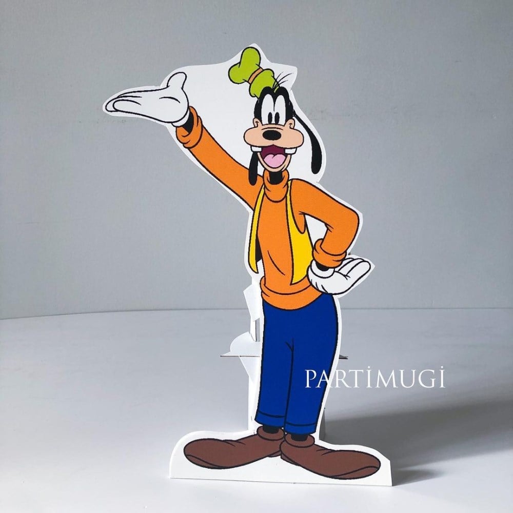 Mickey Mouse House Club Temalı Gufi Ayaklı Maket