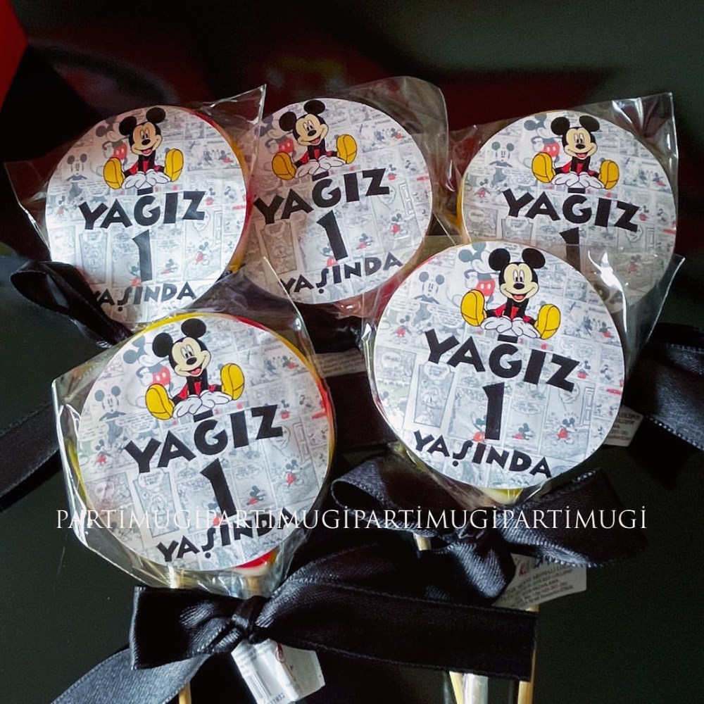 Mickey Mouse Temalı Hediyelik Şeker