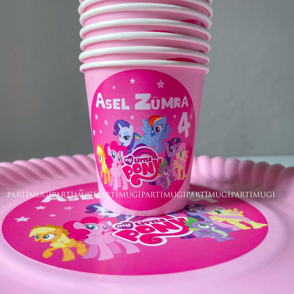 My Little Pony Temalı Bardak