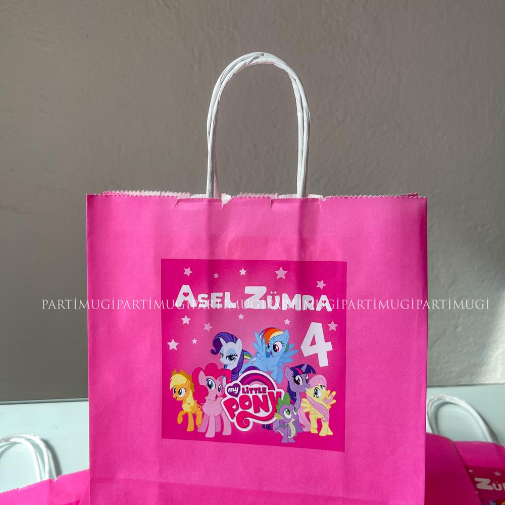 My Little Pony Temalı Hediyelik Çanta