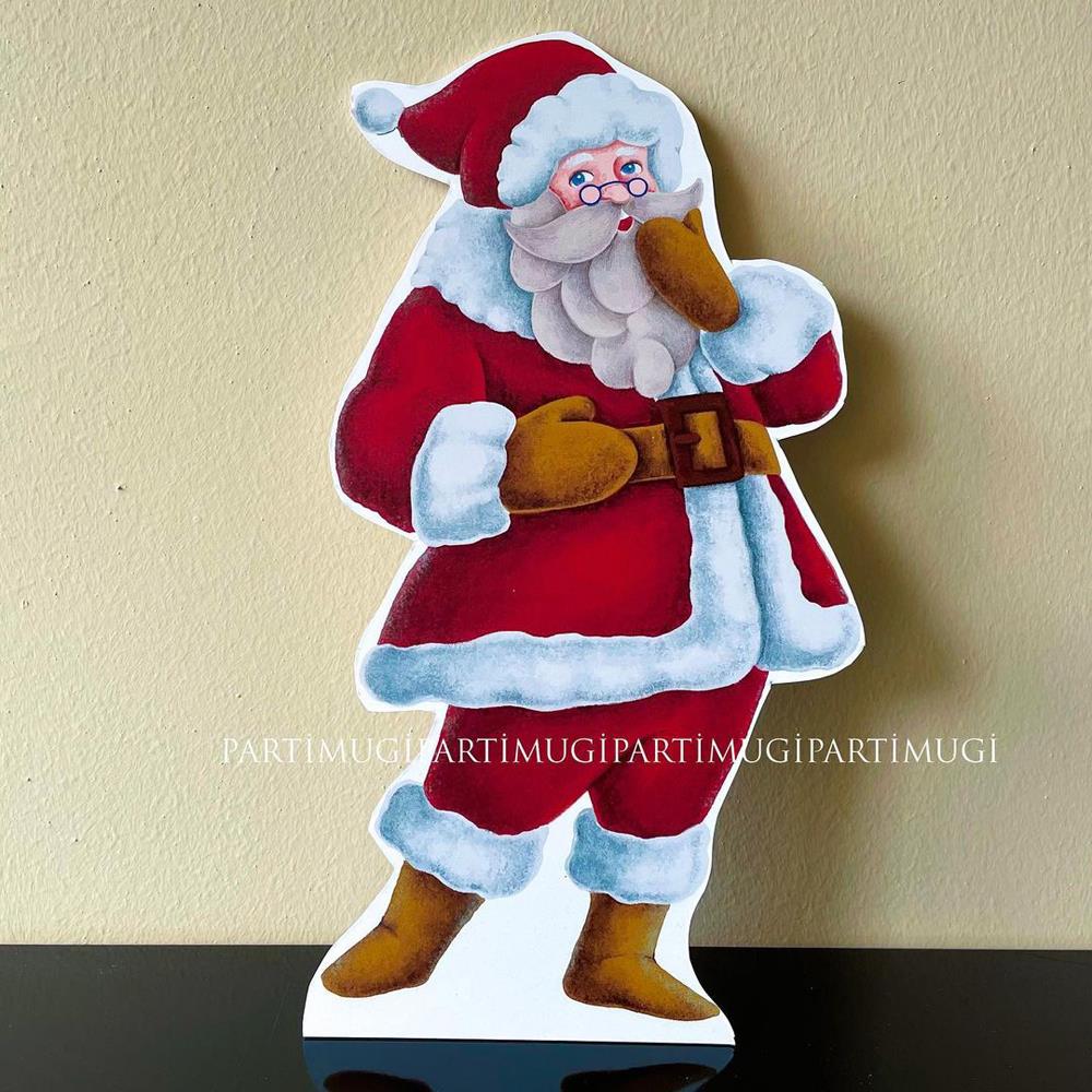 Noel Baba Dekor Ayaklı Pano