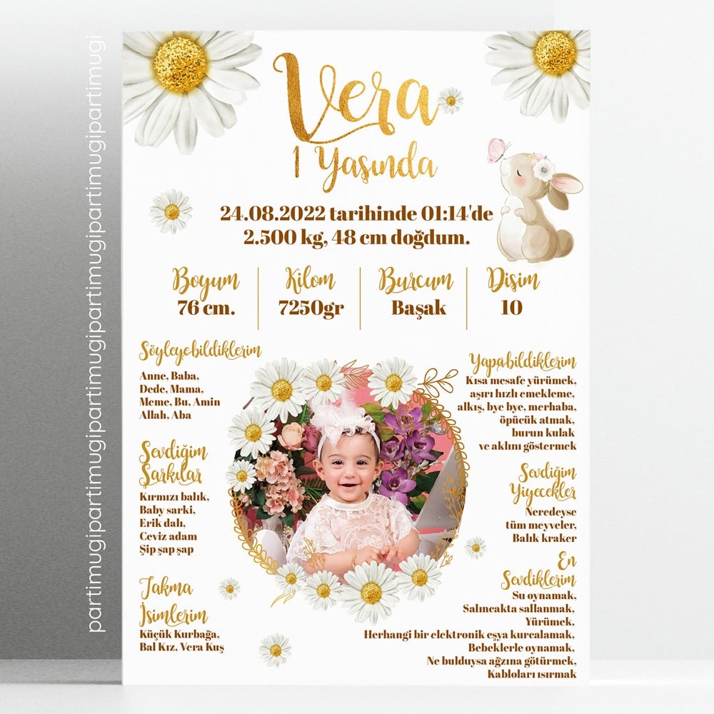 Papatya Anı Gelişim Panosu