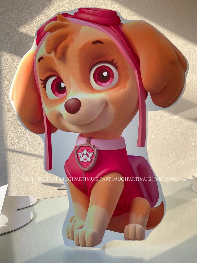 Paw Patrol Skye Ayaklı Pano