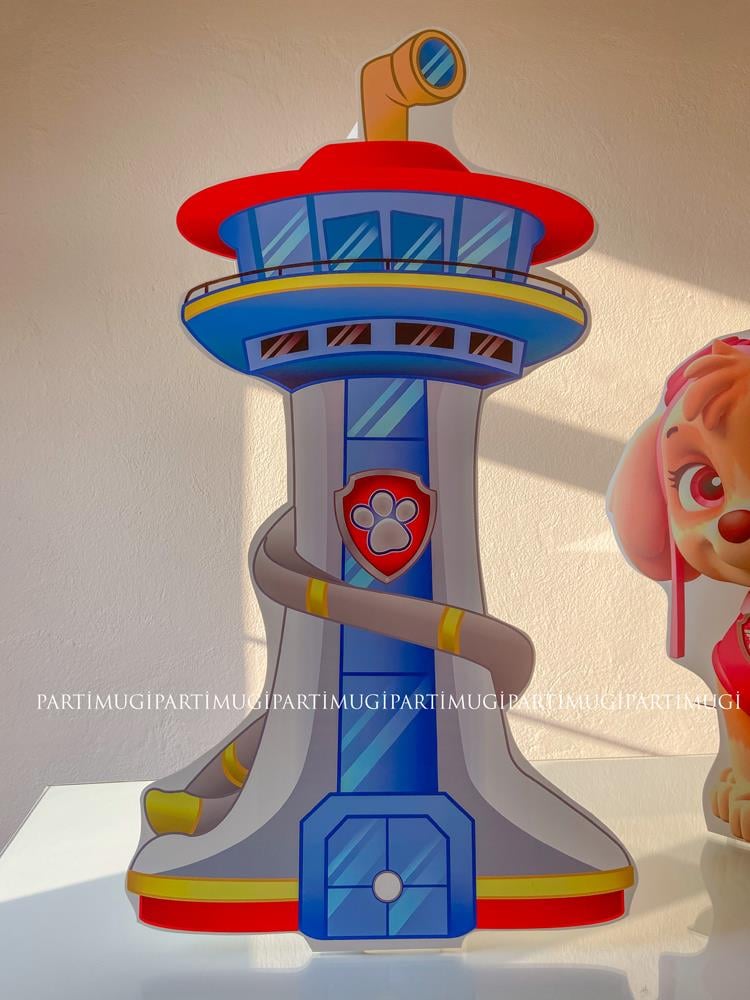 Paw Patrol Temalı Kule Pano
