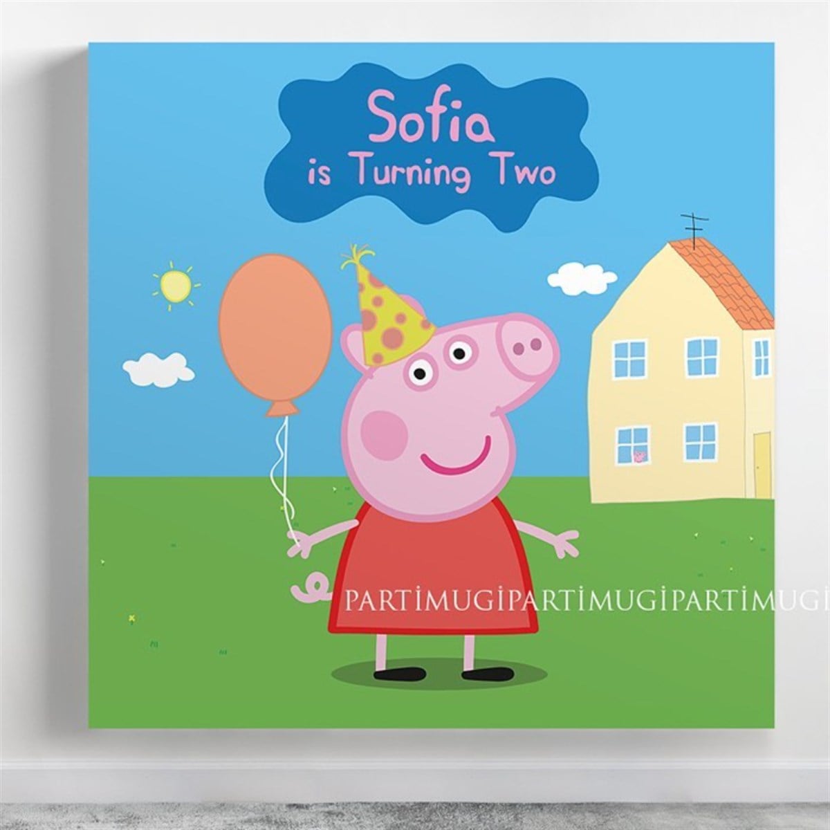 Peppa Pig Afiş Branda