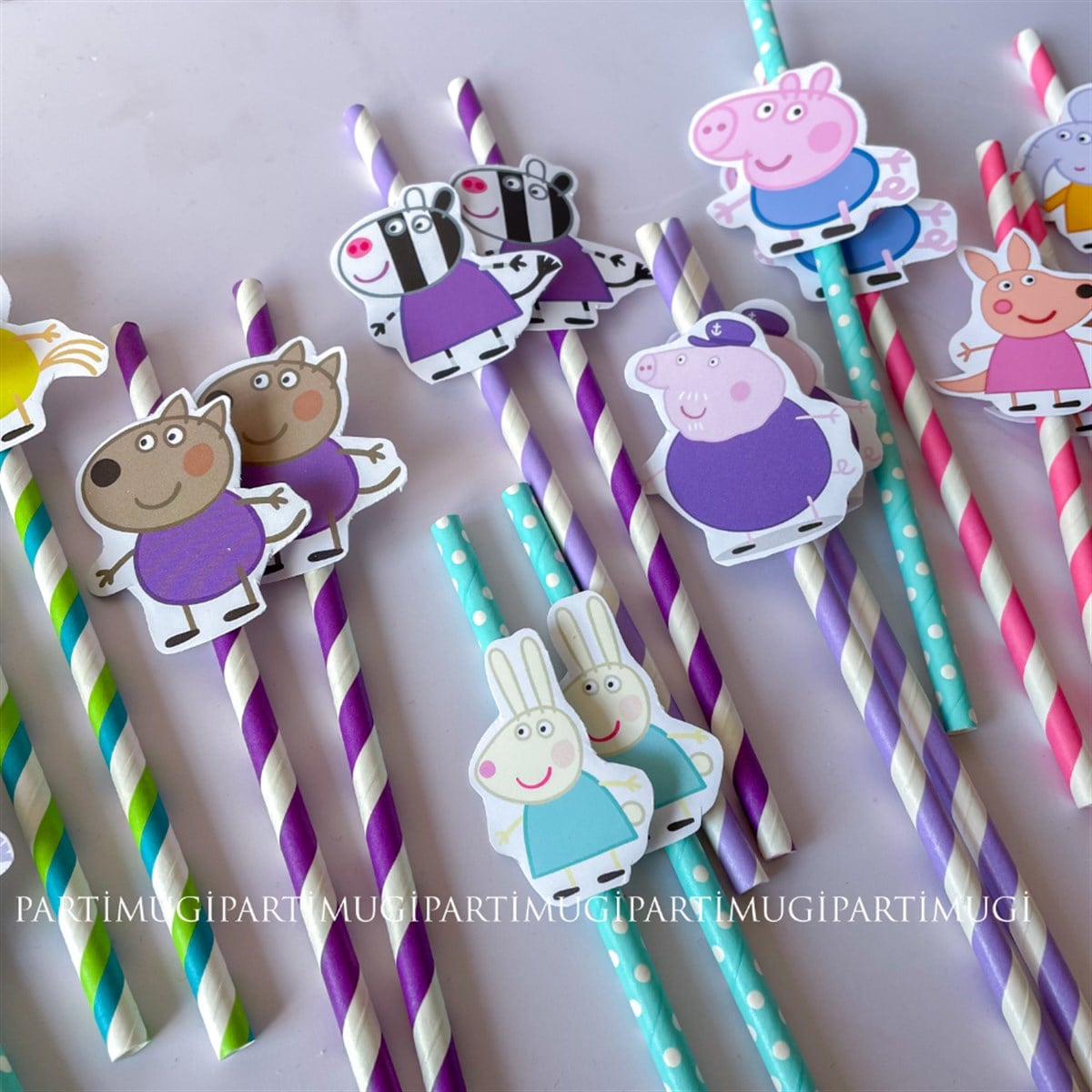 Peppa Pig Temalı Pipet