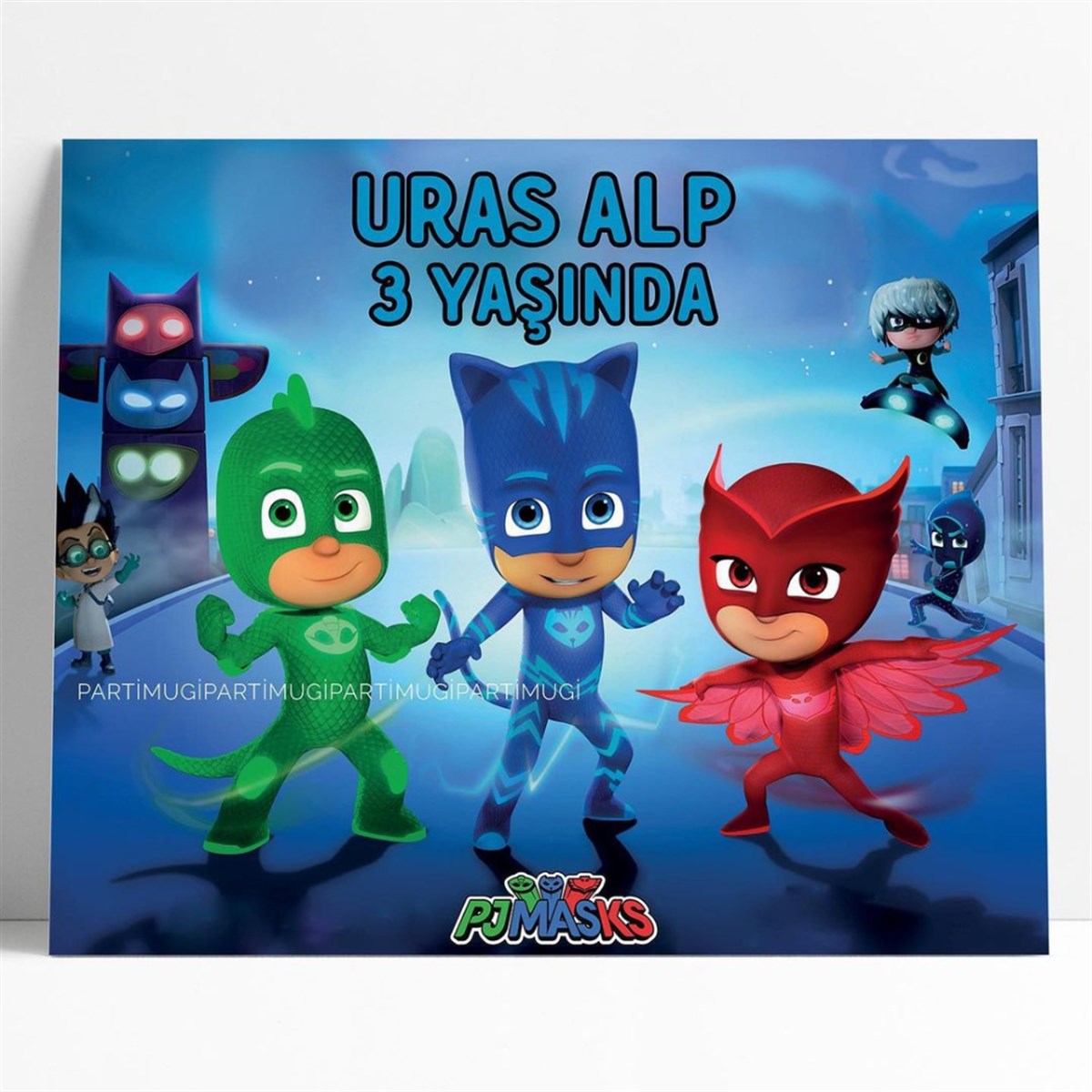 Pijamaskeliler Temalı Afiş Branda