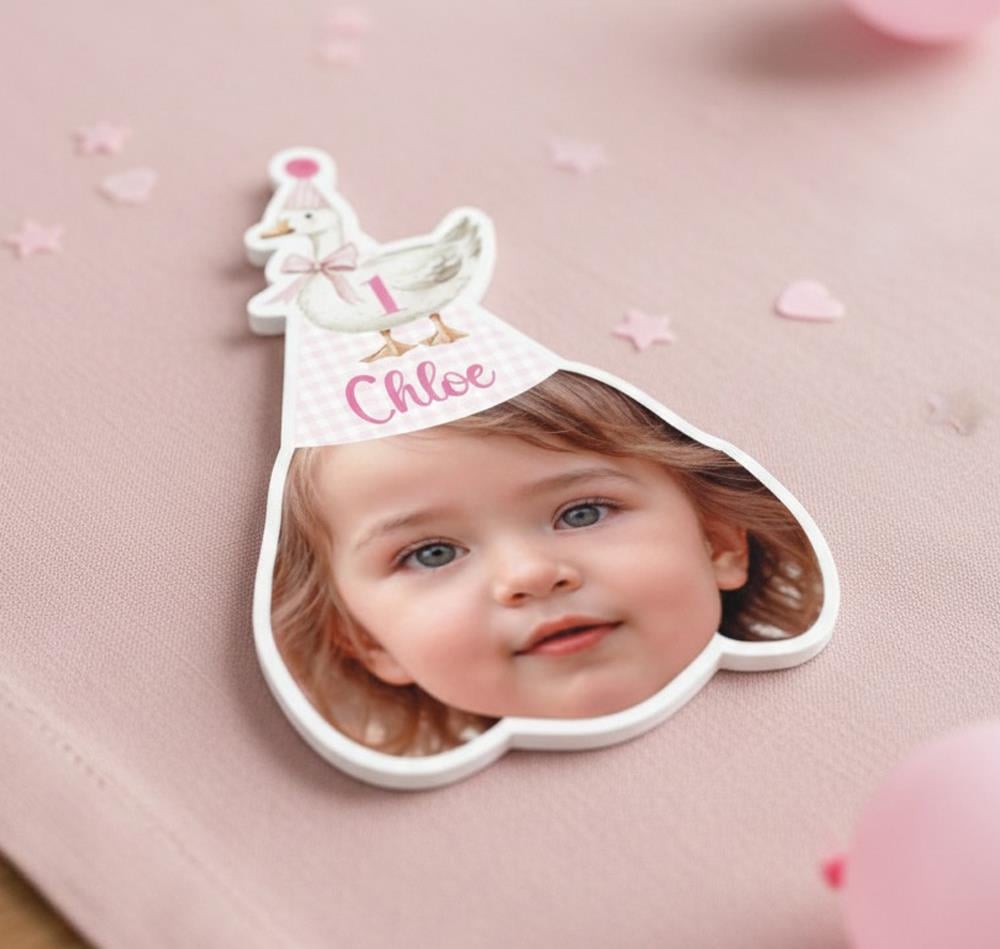 Sevimli Kaz Baby Goose Temalı Hediyelik Magnet
