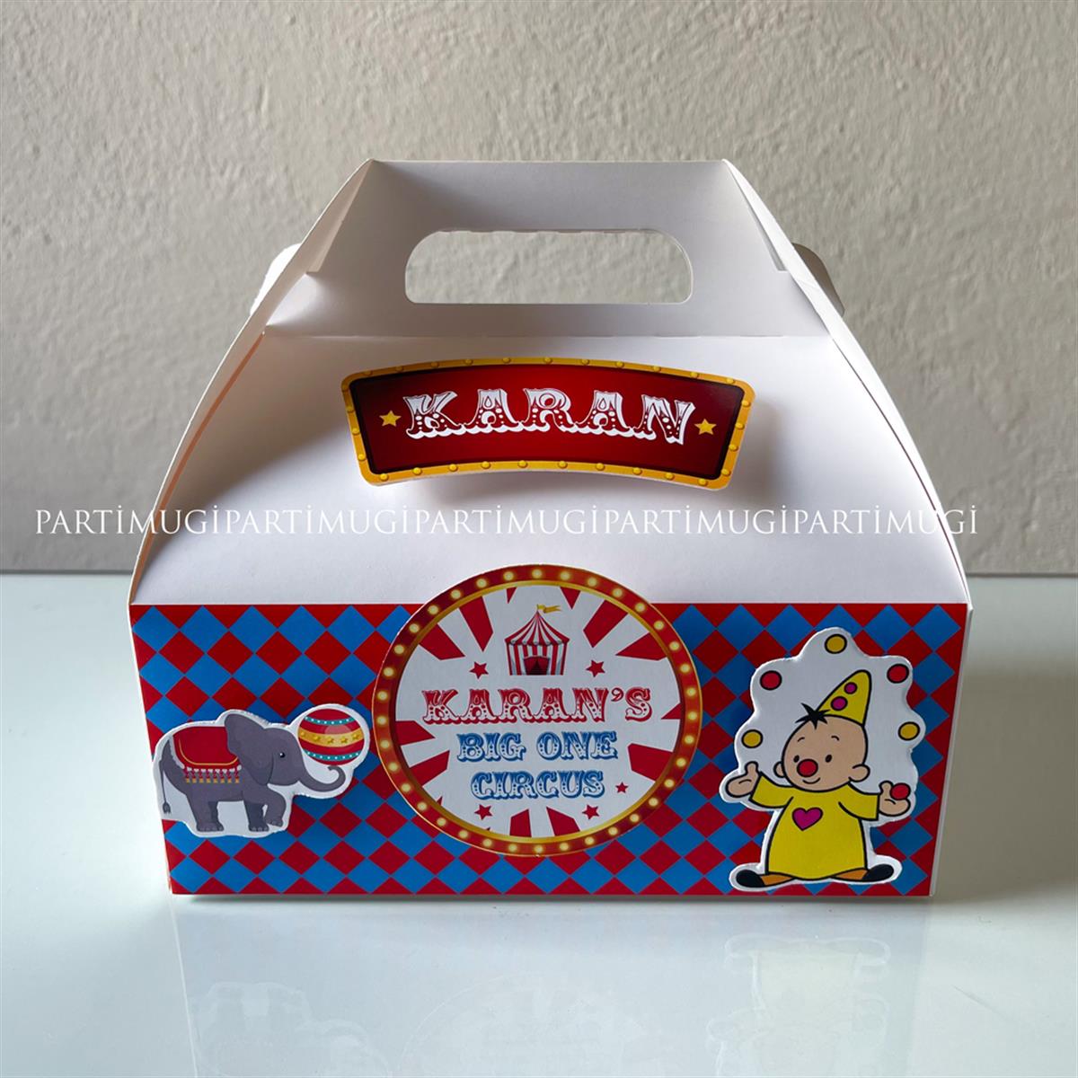 Sirk Temalı Hediye Çantası