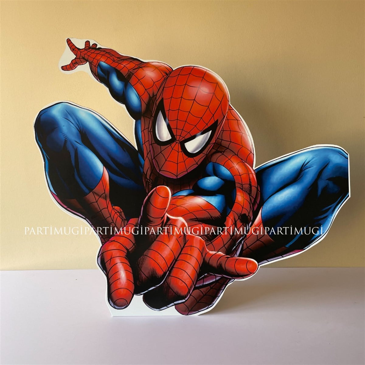 Spiderman Temalı Ayaklı Maket