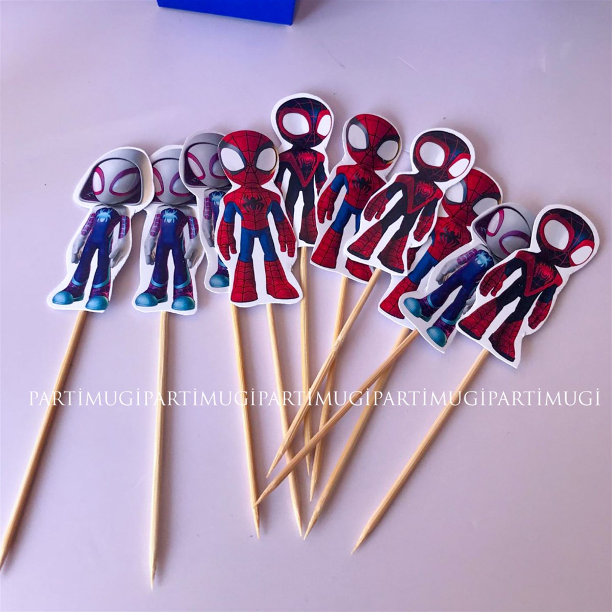 Spidey Temalı İkramlık Süs