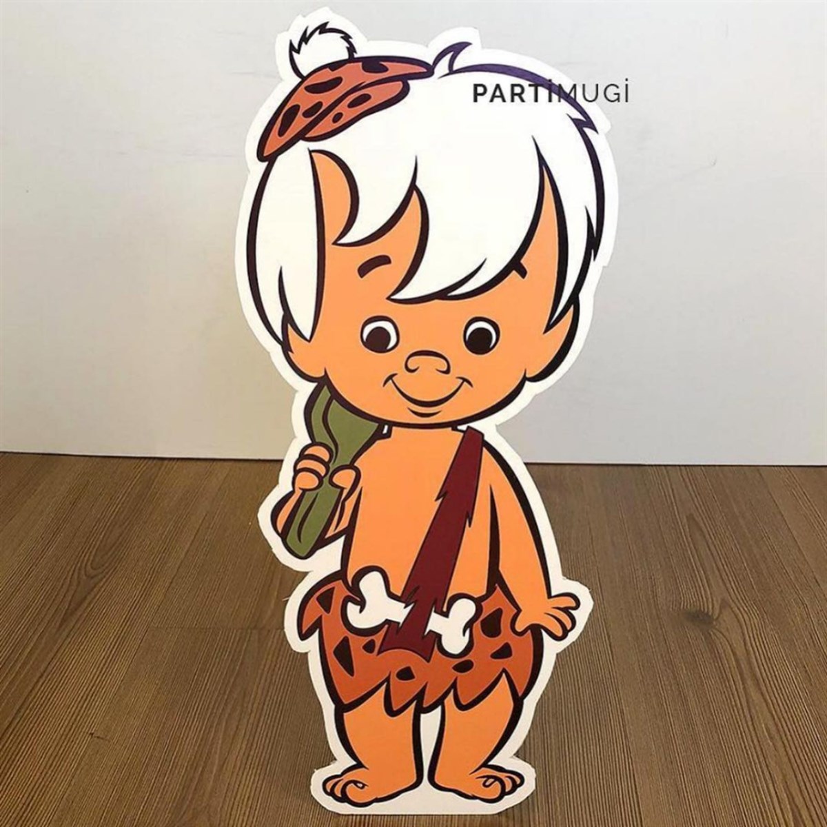 Taş Devri Temalı Bambam Ayaklı Maket