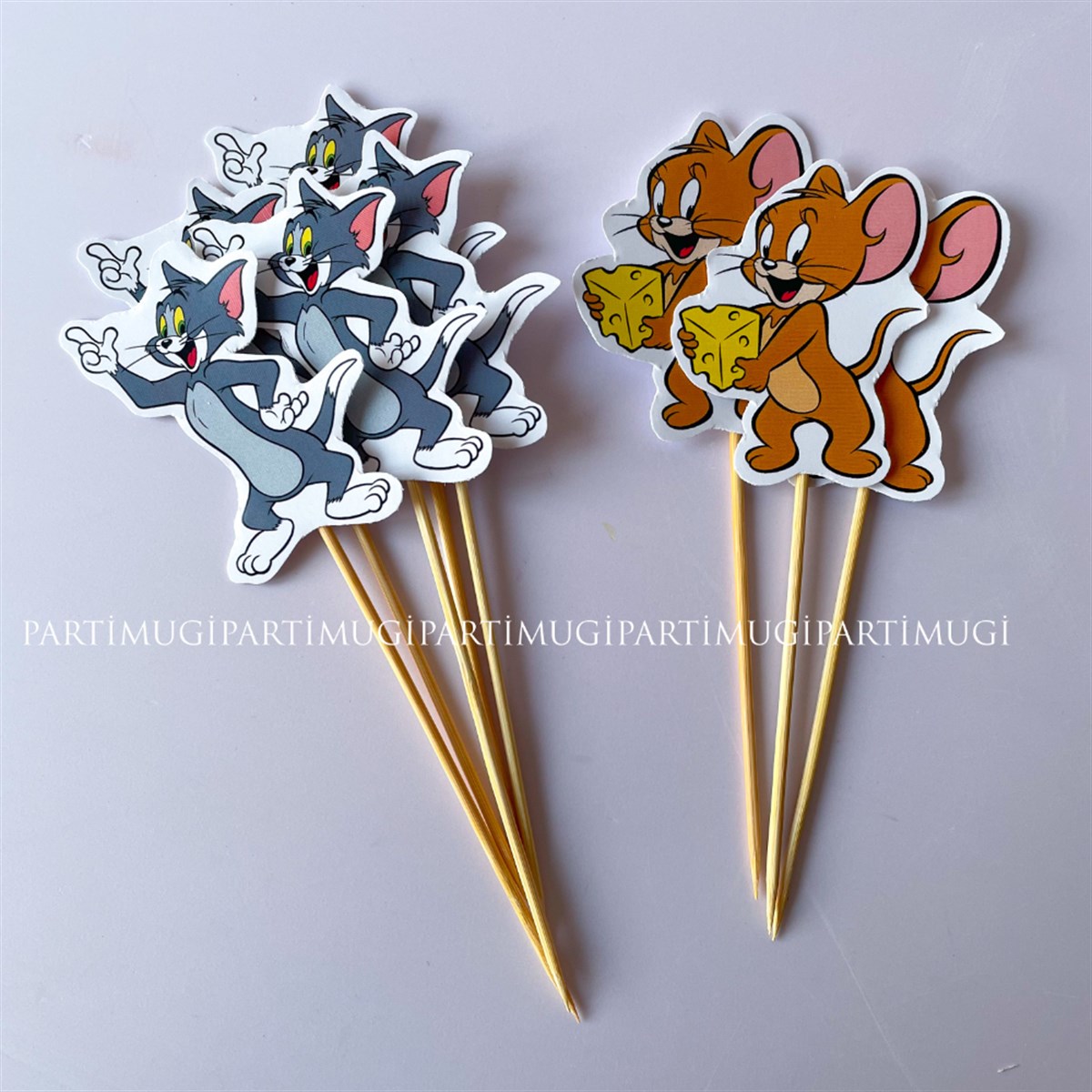 Tom ve Jerry  Temalı İkramlık Süs