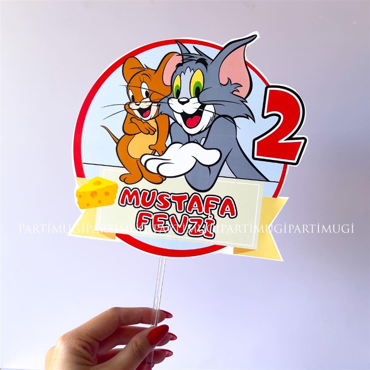 Tom ve Jerry Temalı Konuşma Balonu