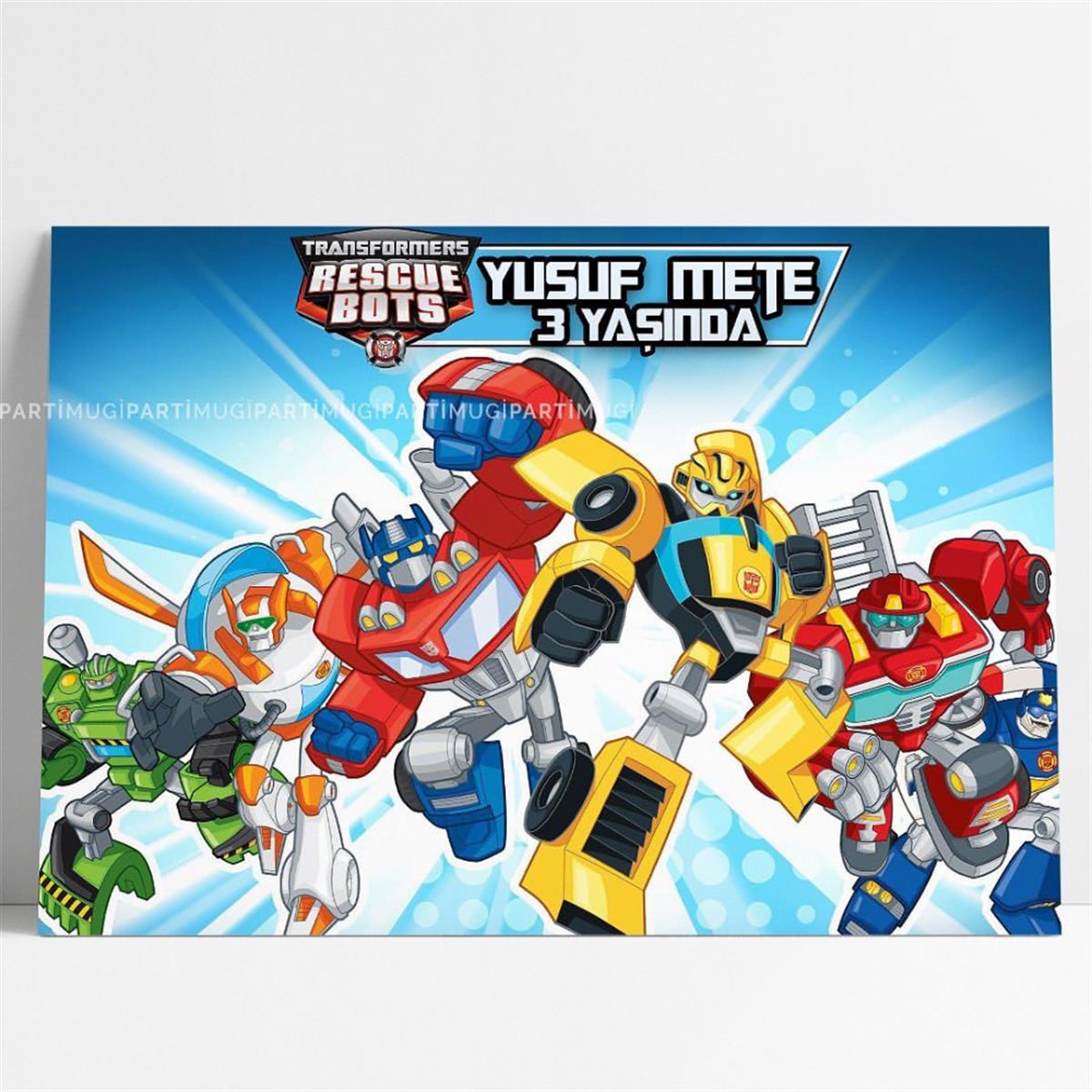Transformers Bumblebee Temalı Afiş Branda