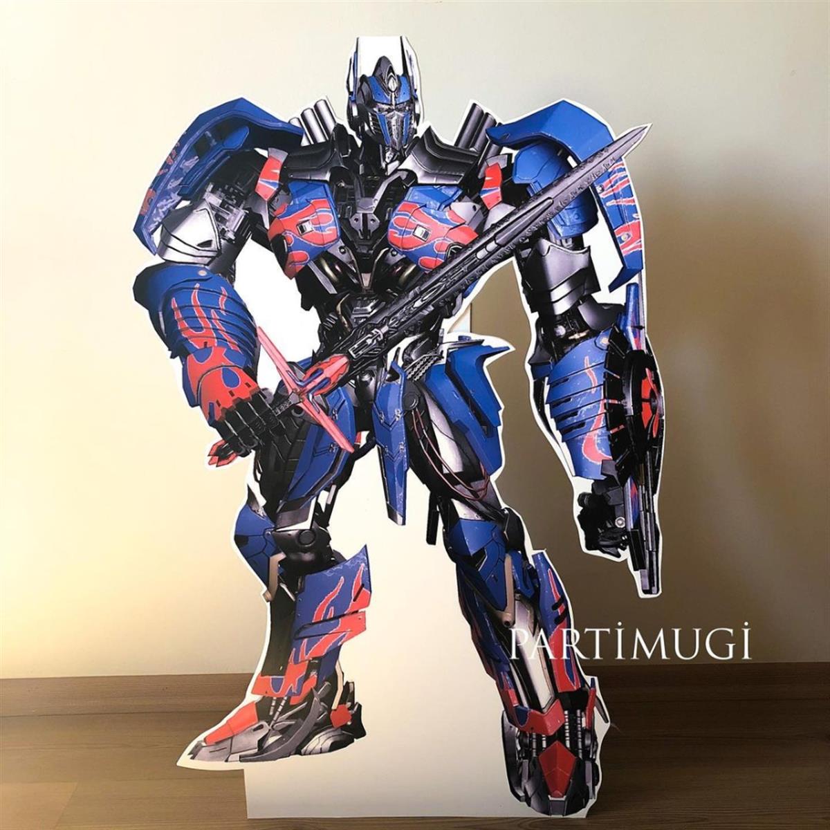 Transformers Optimus Prime Temalı Ayaklı Maket