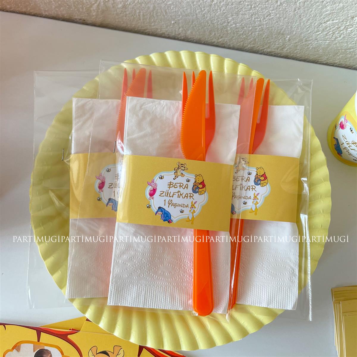 Winnie The Pooh Temalı Servis Takımı