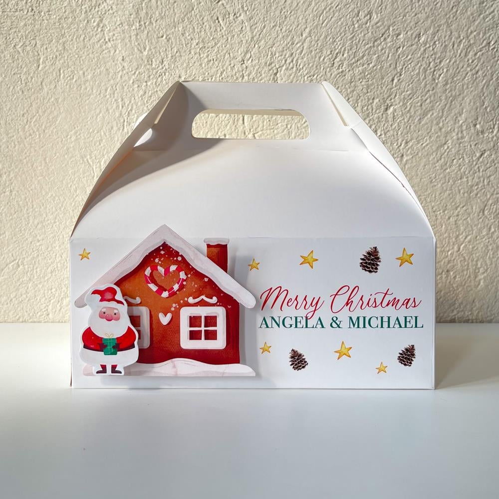 Yılbaşı Temalı Noel Baba Hediye Çantası