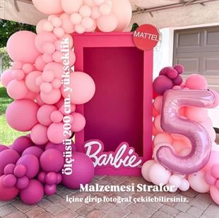 Barbie Strafor Fotoğraf Kutusu
