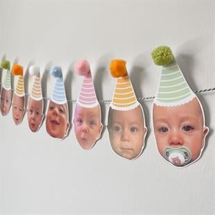 Pastel Macaron Renkli Fotoğraf Flama Banner