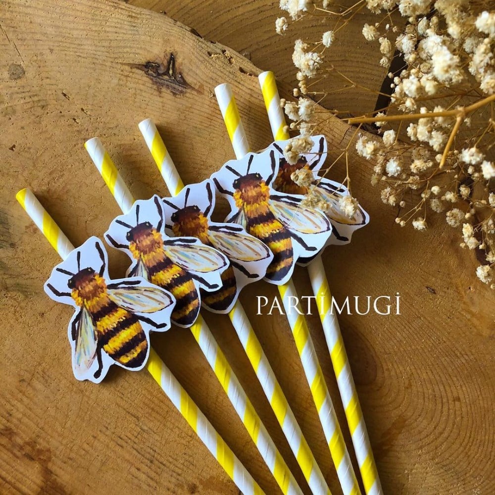 Arı Temalı Pipet