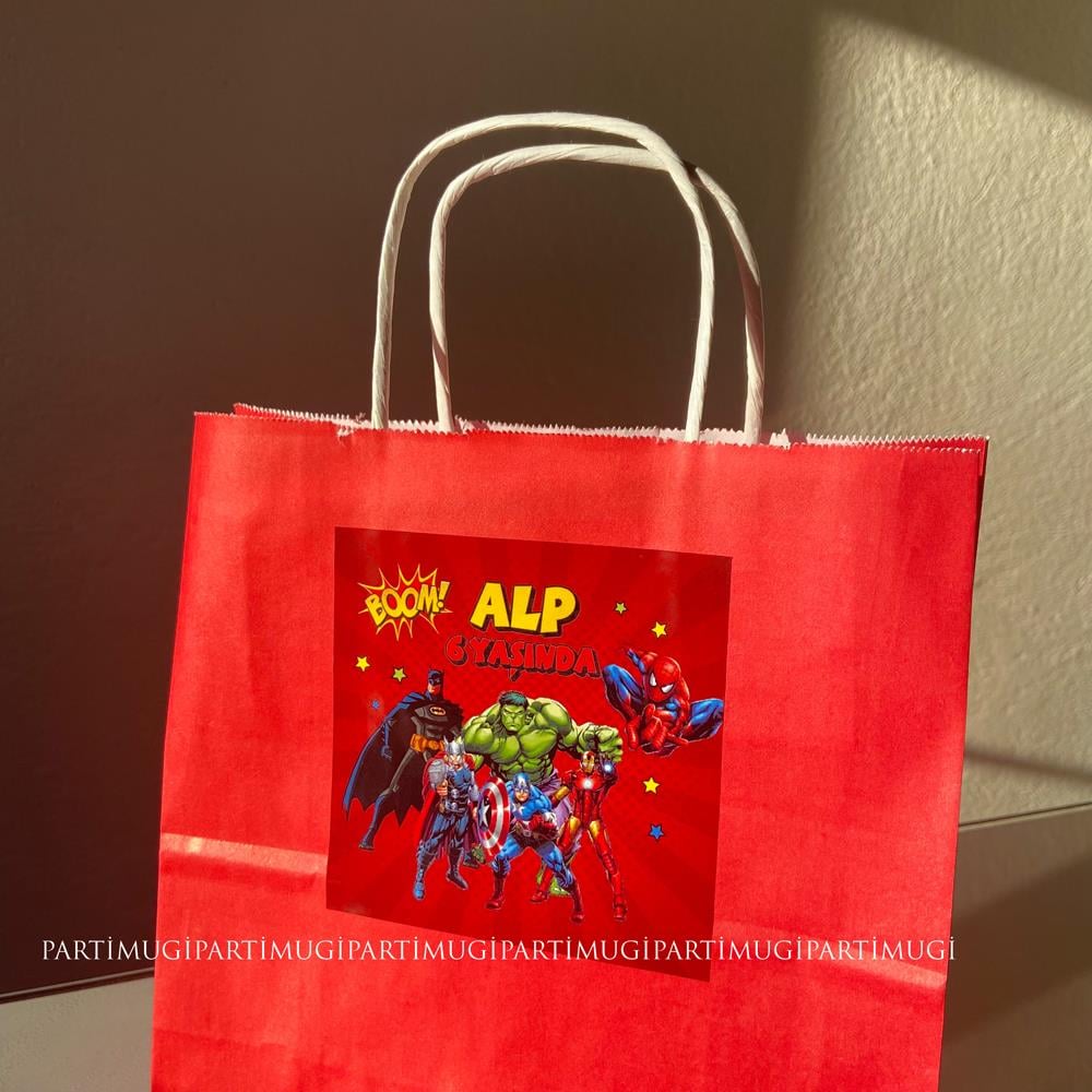 Avangers Temalı Hediyelik Çanta