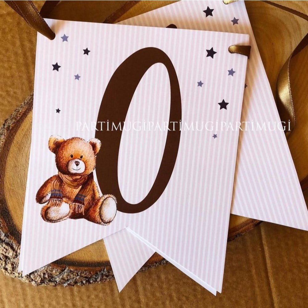 Ayıcık Temalı Harf Banner