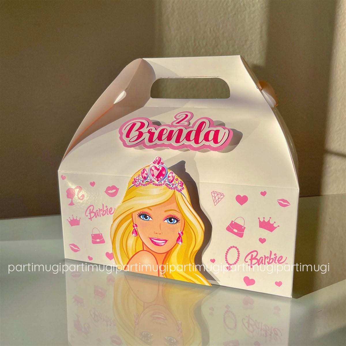 Barbie Temalı Hediye Çantası