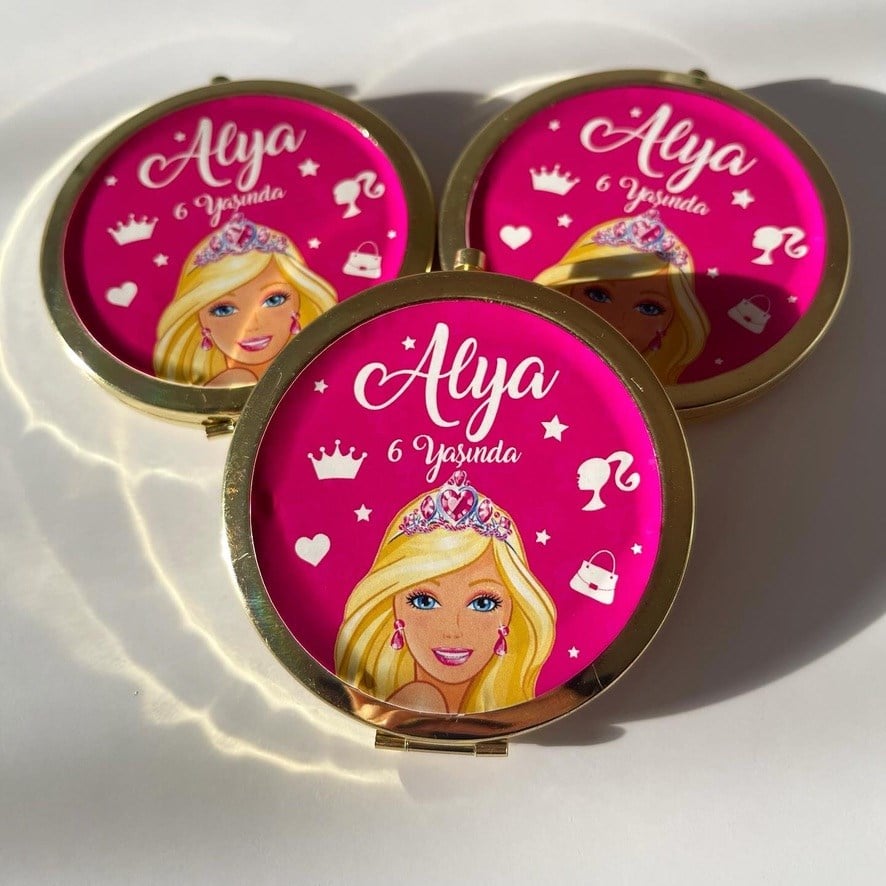 Barbie Temalı Hediyelik Ayna