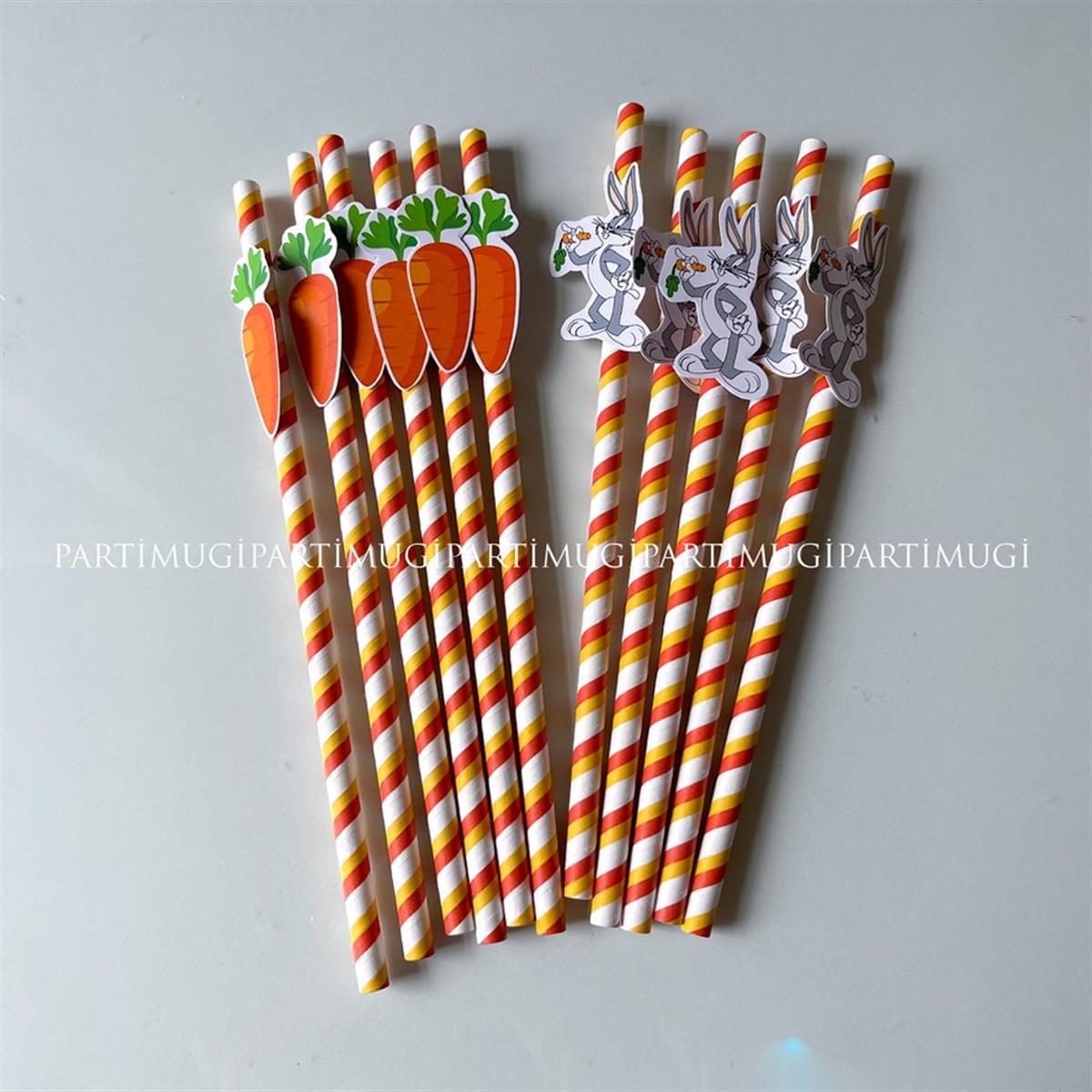 Buggs Bunny Diş Buğdayı Temalı Pipet