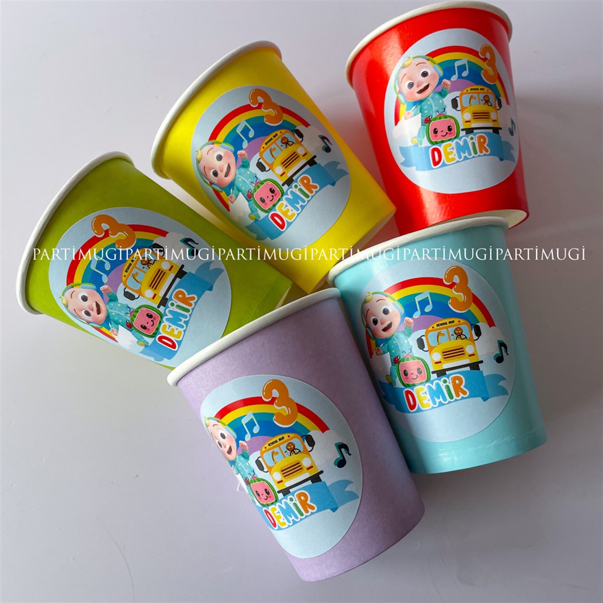 Cocomelon Temalı Bardak