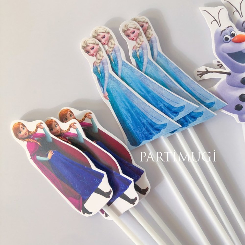 Frozen Elsa Temalı İkramlık Süs
