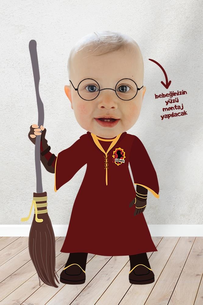 Harry Potter Özel Fotoğraflı Ayaklı Maket