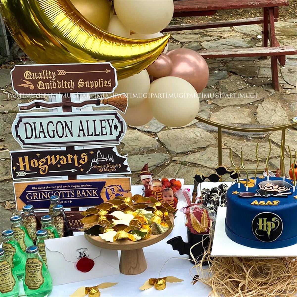 Harry Potter Temalı Sihirli  Karşılama Panosu