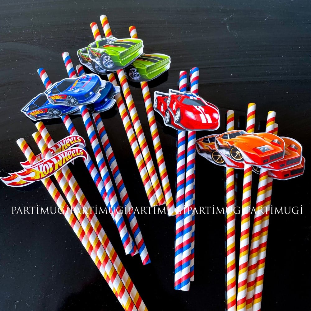Hot Wheels Temalı Pipet