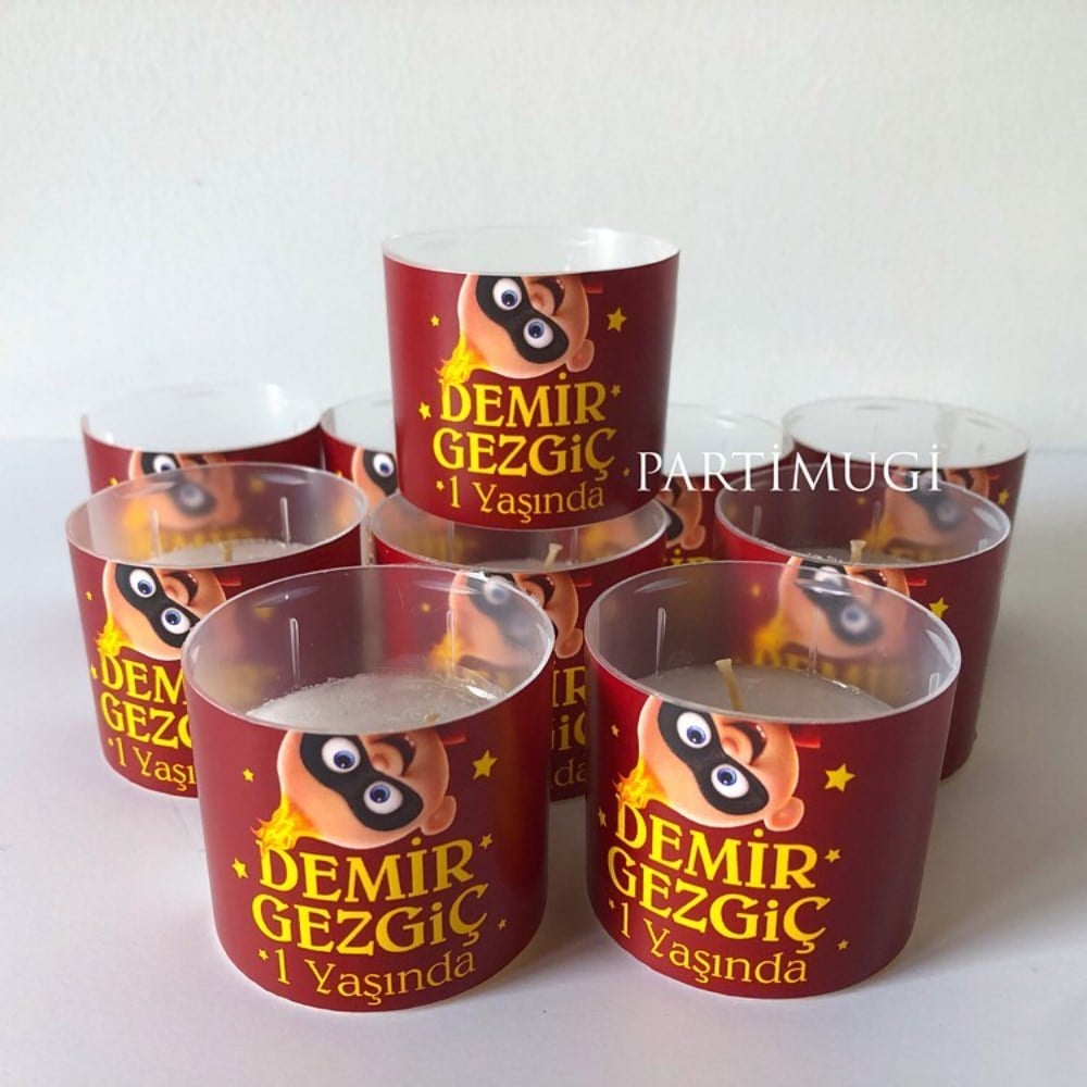 Jack Jack Parr Temalı Hediyelik Mum
