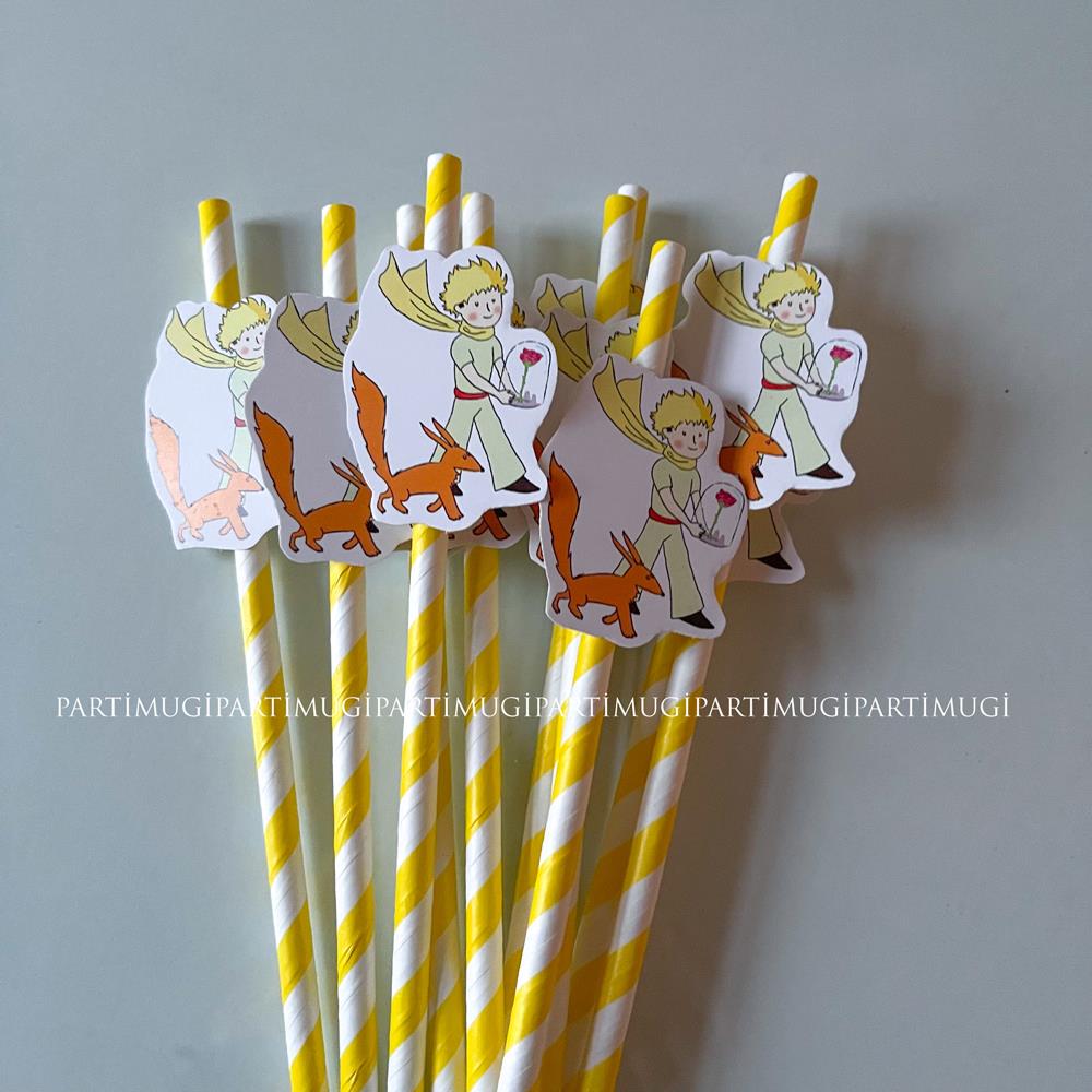 Küçük Prens Temalı Pipet