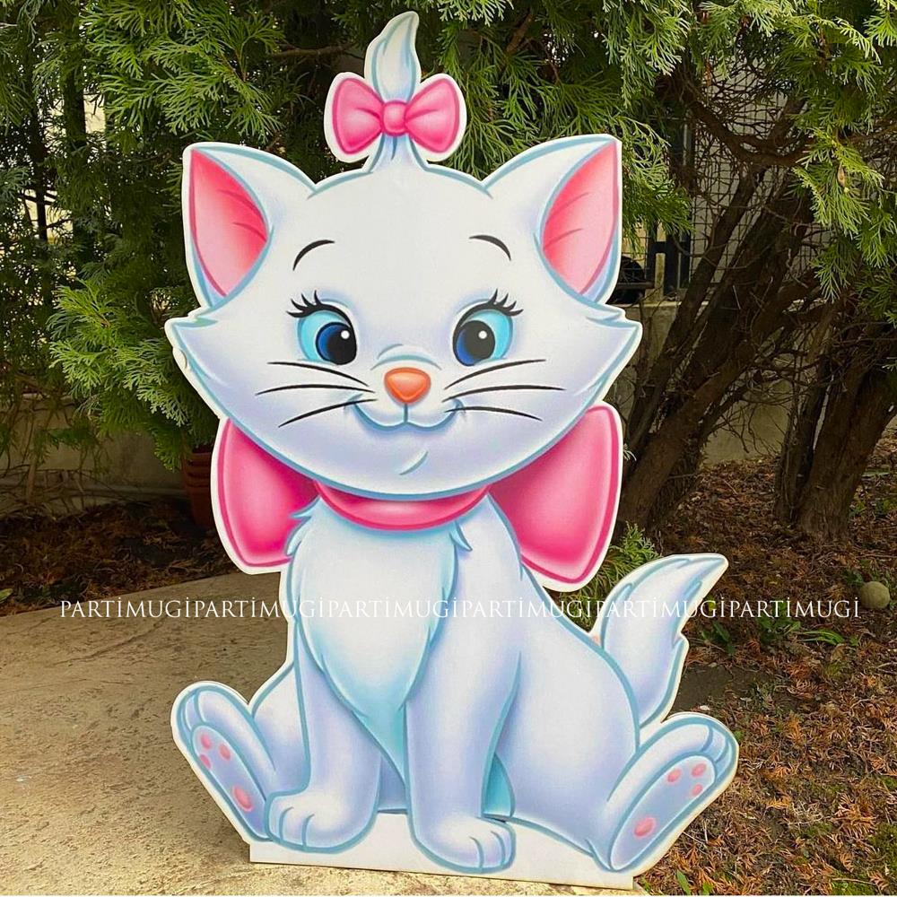 Mary Cat Temalı Sevimli Figür Maket