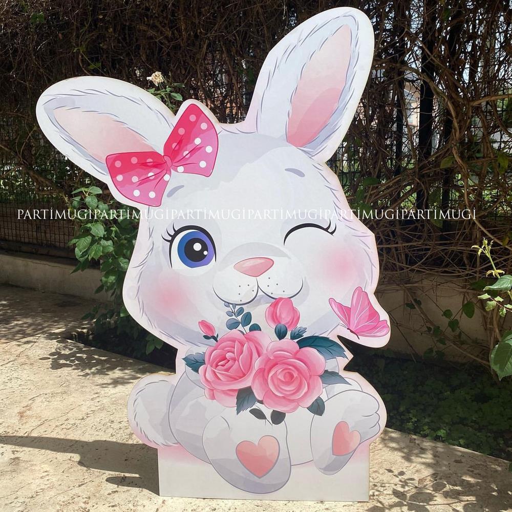 Minik Tavşan Temalı Figür Maket