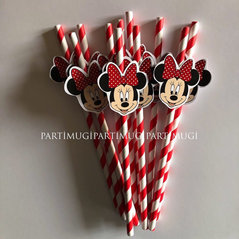 Minnie Mouse Temalı Pipet