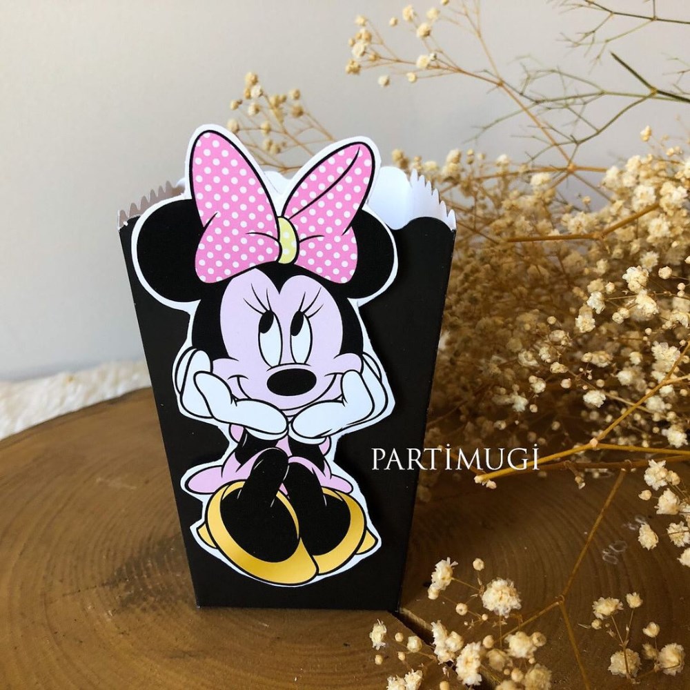 Minnie Mouse Temalı Popcorn Kutusu