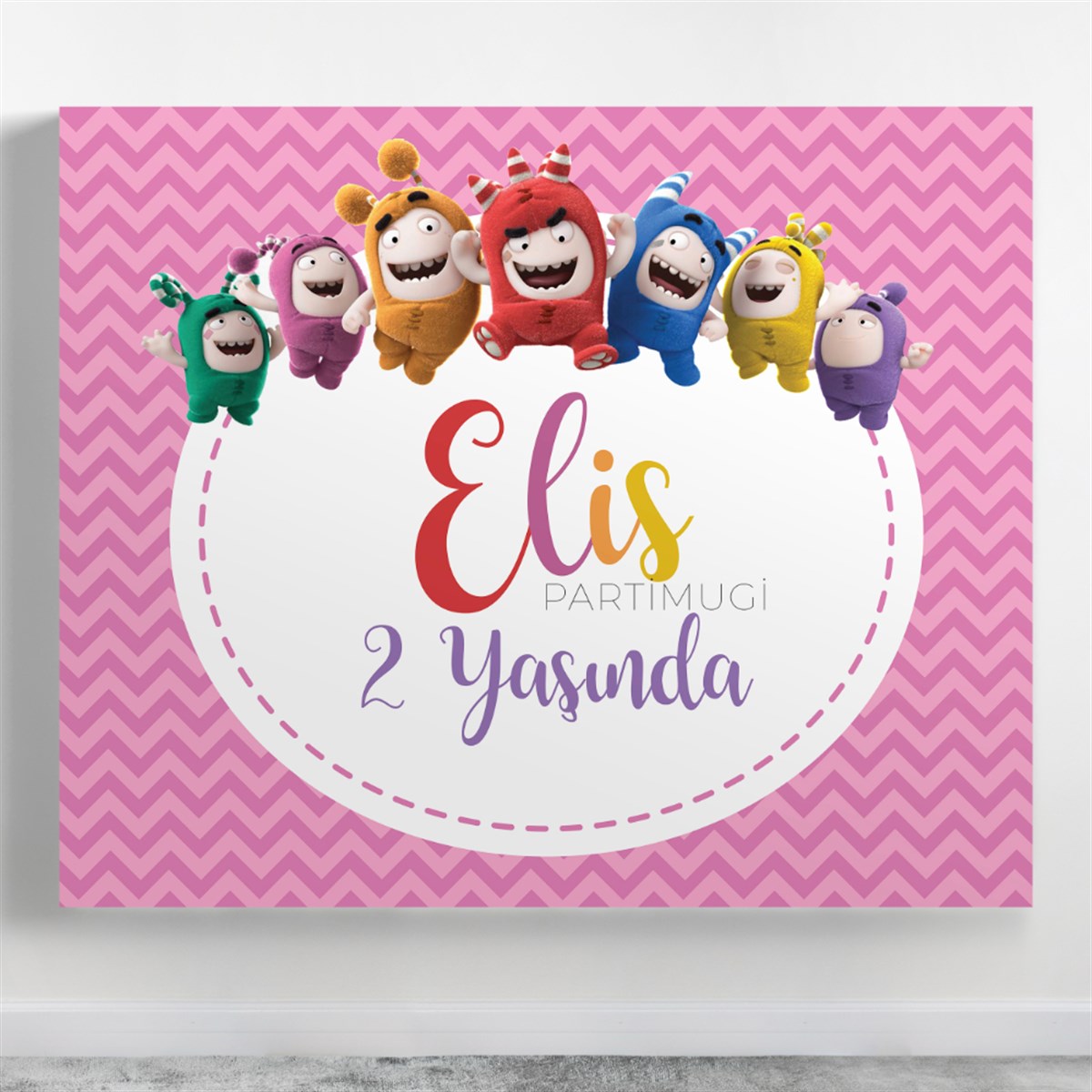 Oddbods Temalı Afiş Branda