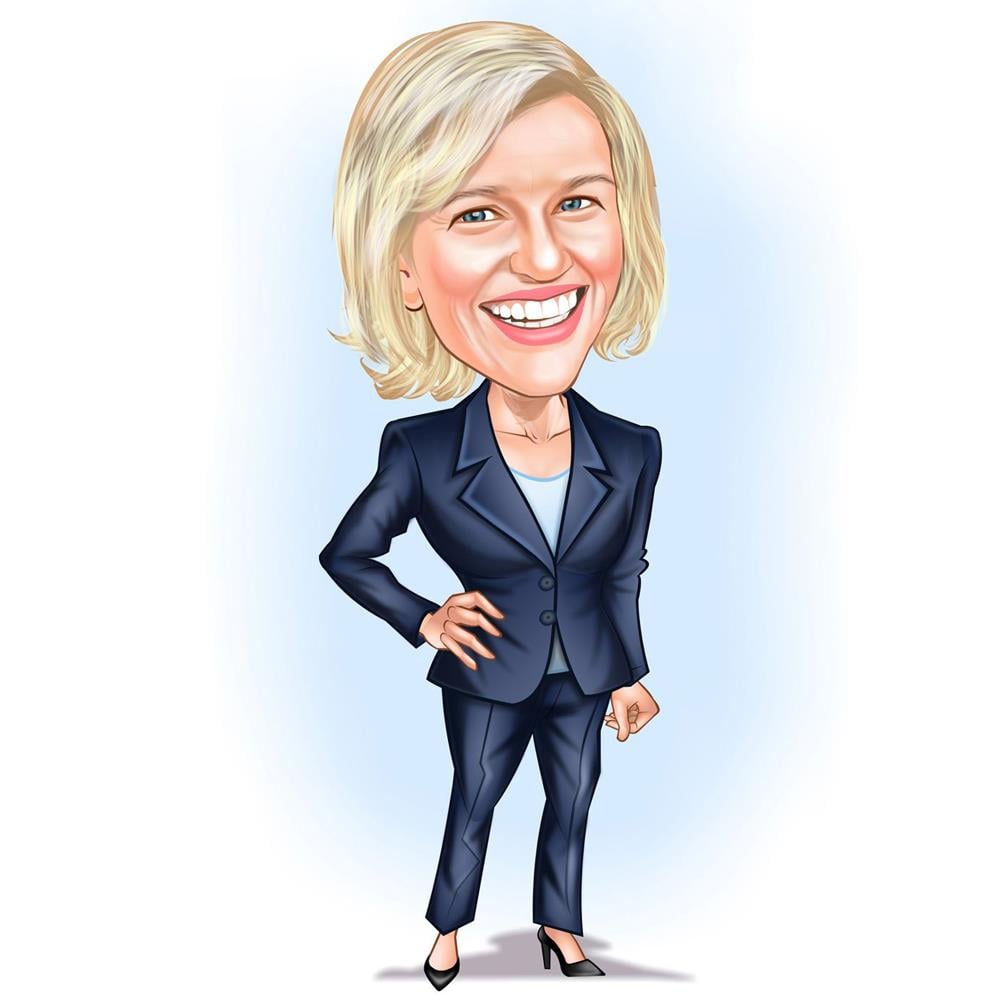 Öğretmenler Günü Karikatür Hediyelik Çerçeve 008