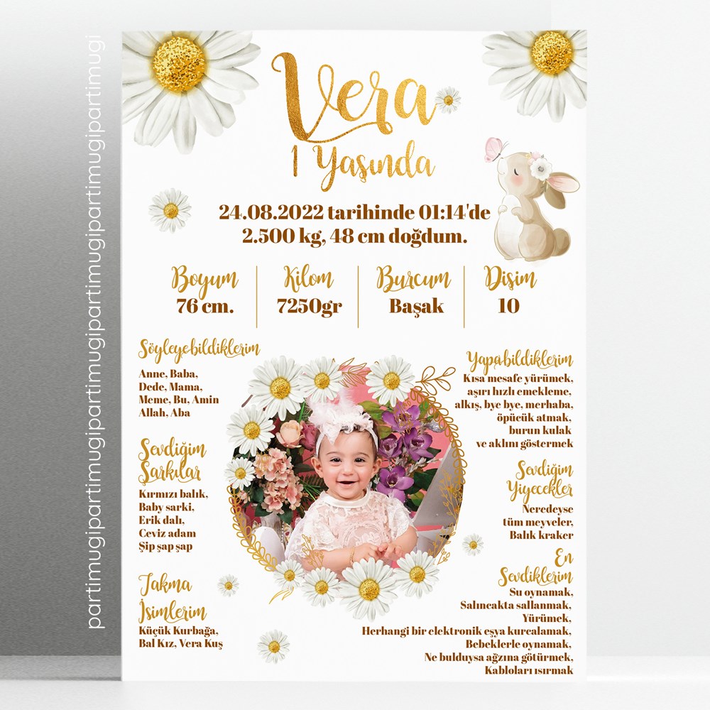 Papatya Anı Gelişim Panosu