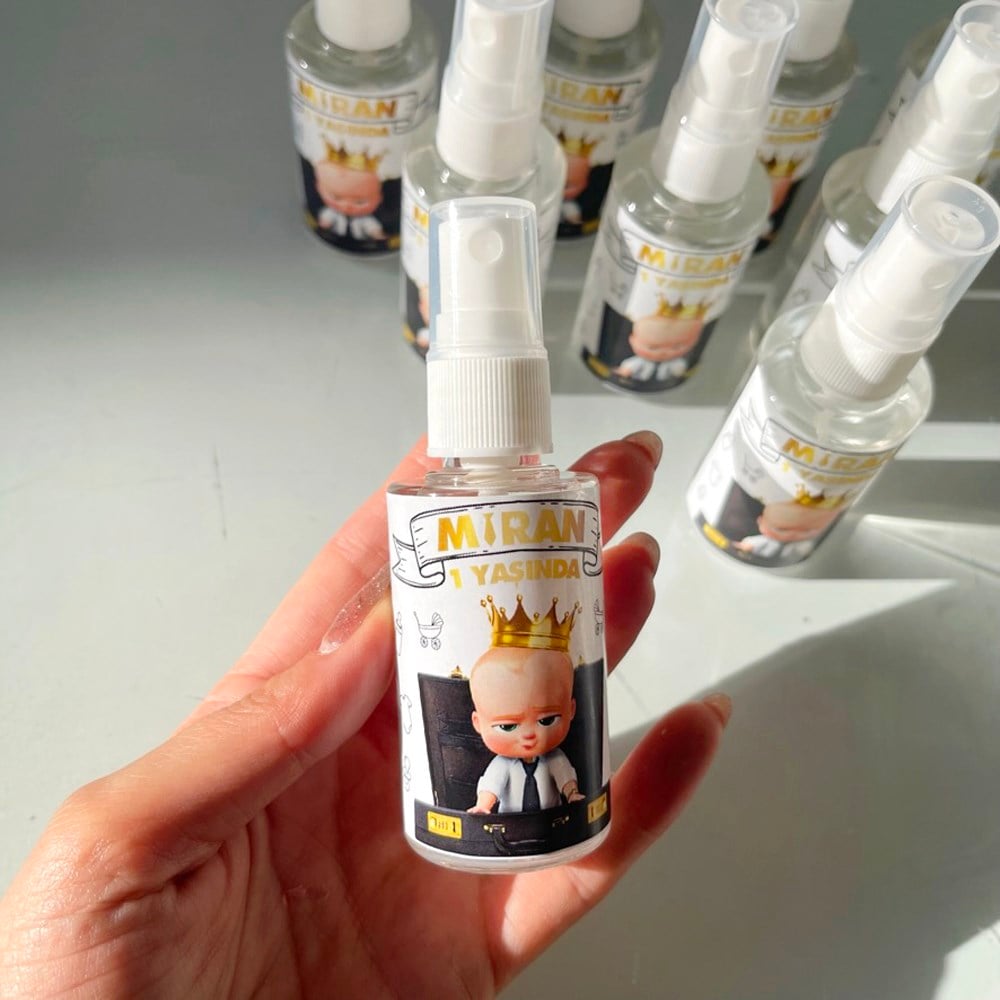 Patron Bebek Temalı Hediyelik Kolonya