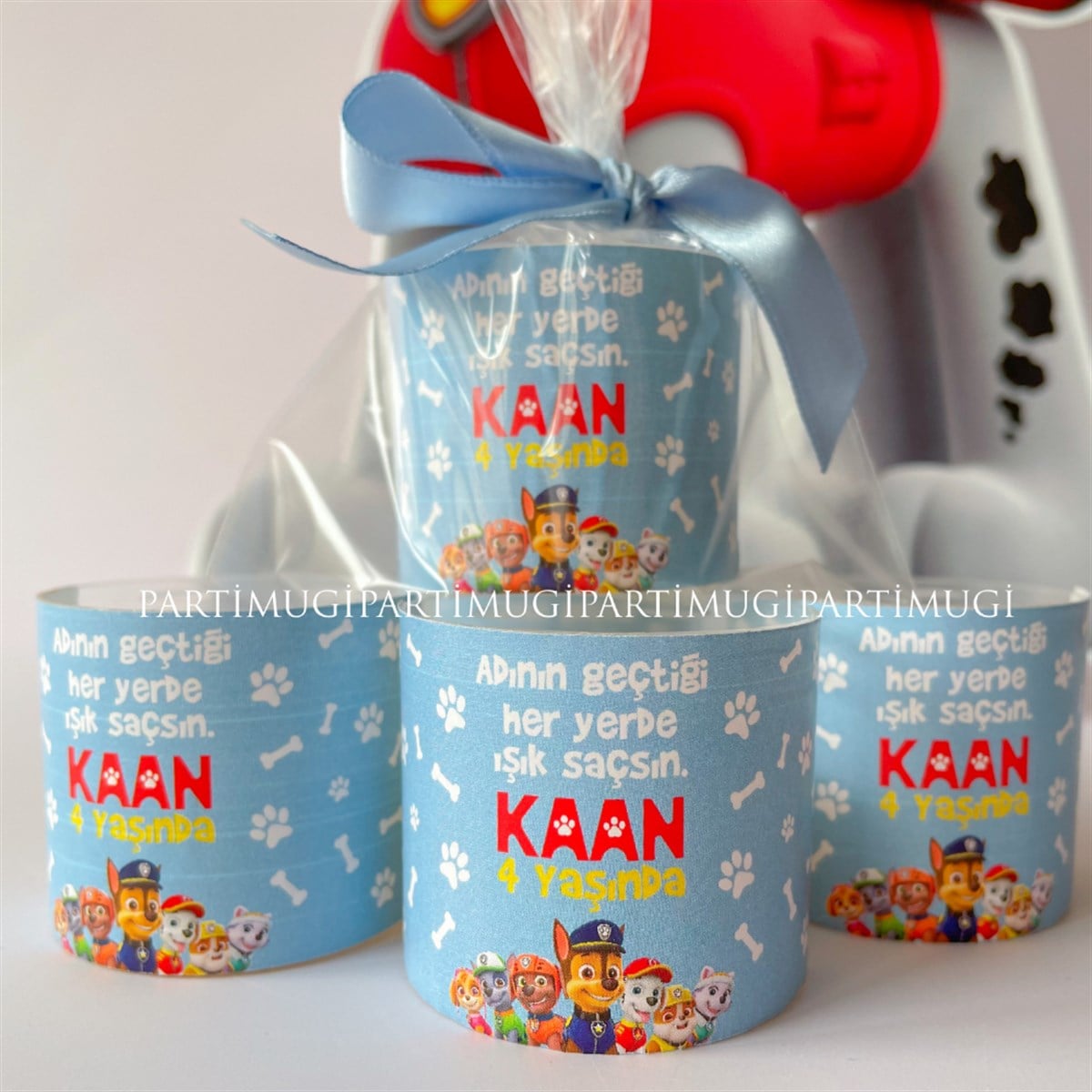 Paw Patrol Temalı Hediyelik Mum